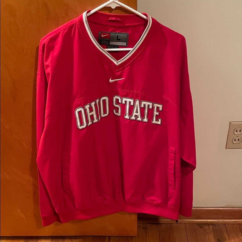 Nike Red Ohio State Lightweight Pullover - image 1
